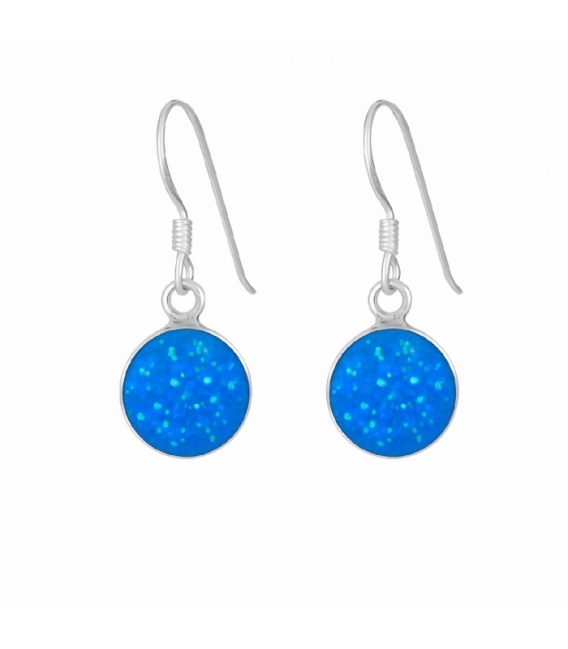 Boucles d'oreilles Argent Mineral Ø10mm Prix Paire