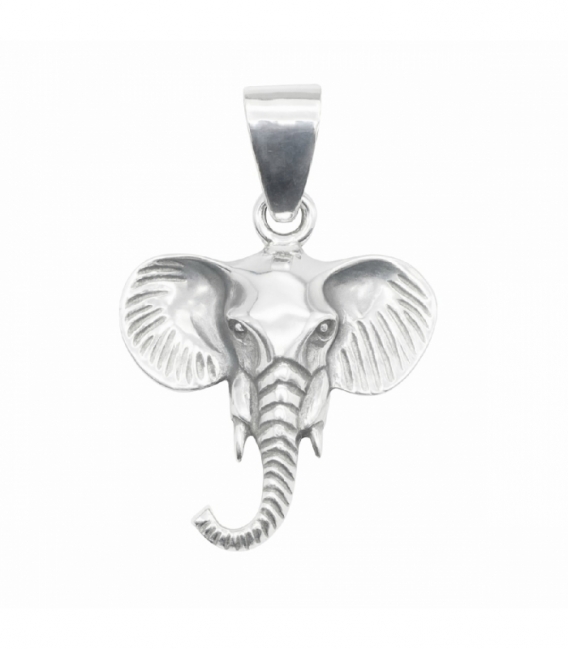 Colgante Plata Elefante 21mm
