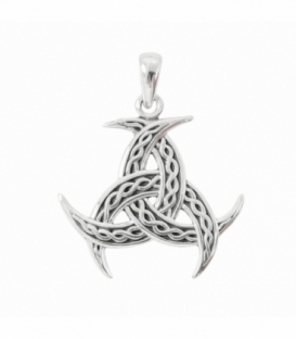 Colgante Plata Triqueta 24mm