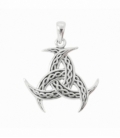 Pendentif Argent Triqueta 24mm