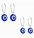 Aro Plata12mm con Ojo Turco