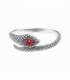 Anillo Plata Serpiente 180