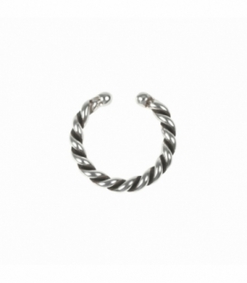 Aro Plata sin Agujero 8mm Precio Par