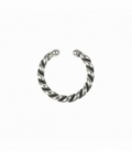 Créoles Argent Clip 8mm Prix Paire