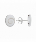 Boucles d'oreilles Argent Oeil de Shiva. Prix Paire