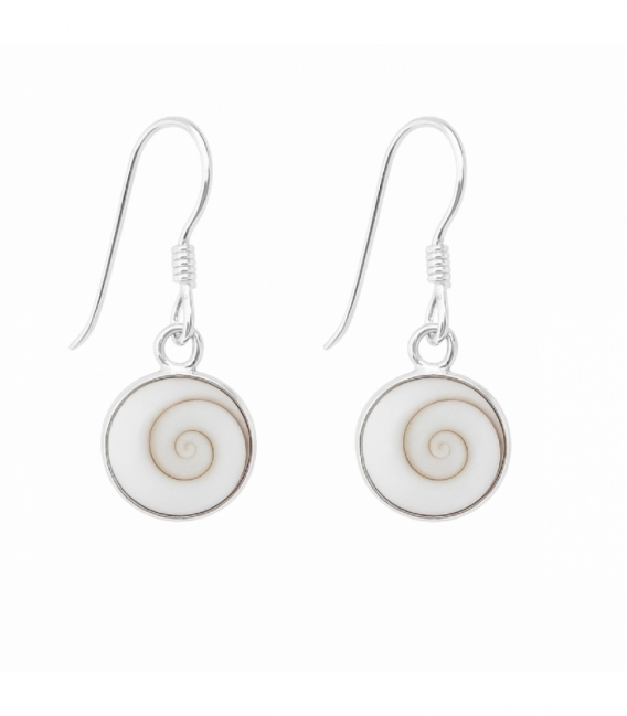 Pendiente Plata Ojo Shiva Ø8mm Precio Par