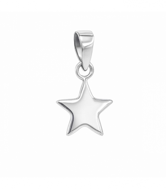 Pendentif Argent Étoile 13mm