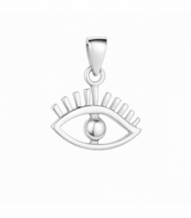 Colgante Plata Ojo 12mm