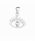 Pendentif Argent Oeil 12mm
