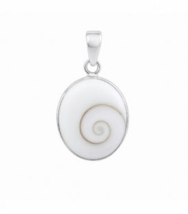 Colgante Plata Ojo Shiva 15mm