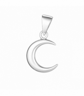 Colgante Plata Luna 13mm