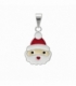 Pendentif Argent Père Noël 15mm