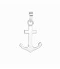 Colgante Plata Ancla 16mm