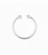 Aro Plata Liso Sin Agujero Grosor 1.2mm