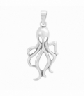 Colgante Plata Pulpo 26mm
