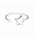 Anillo Plata Estrella y Bola