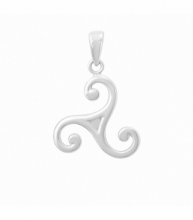 Colgante Plata Trisquel 18mm