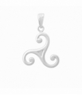 Pendentif Argent Triskèle 18mm