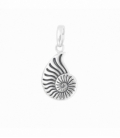 Colgante Plata Caracola 14mm