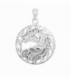 Colgante Plata Caballo Ø23mm