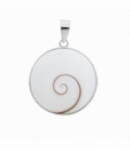 Pendentif Argent Oeil Shiva 24mm