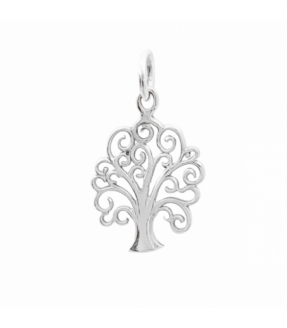 Colgante Plata Arbol de la Vida 18mm