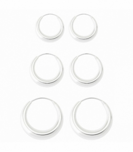 Créoles Argent Pirate Prix Paire