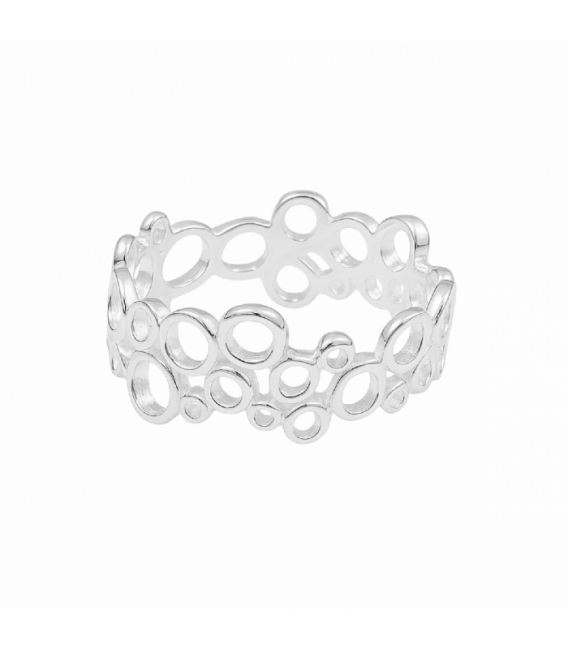 Anillo Plata Circulo 335