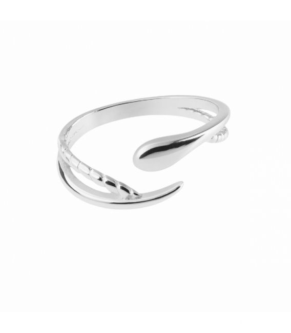 Anillo Plata Serpiente