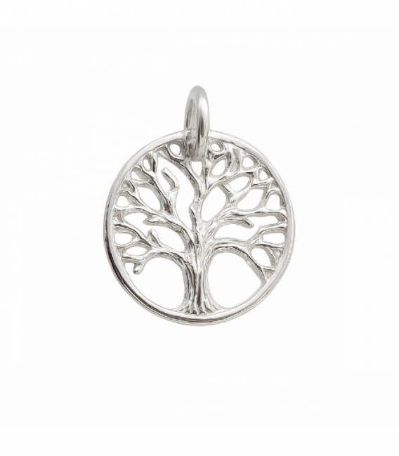 Colgante Plata Arbol de la Vida 14mm