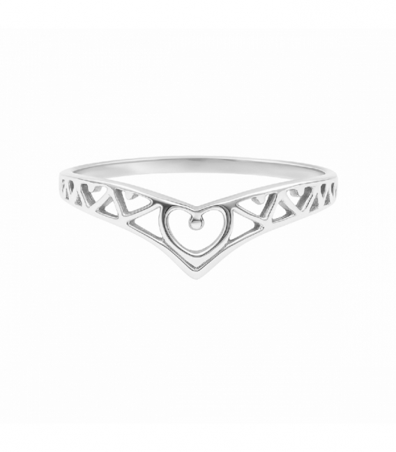 Anillo Plata Calado 606