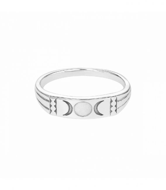 Bague Argent Triple Déesse