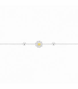 Pulsera Plata Margarita 16+3cm