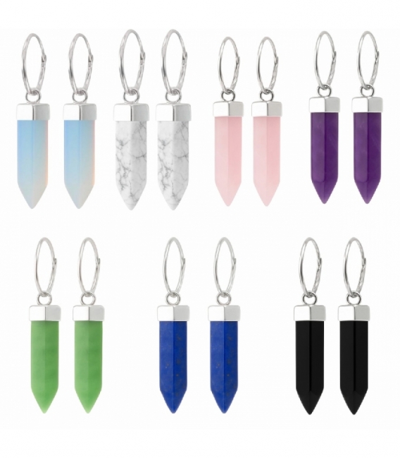 Aro con Piedra (17mm) Ø12mm Precio Par