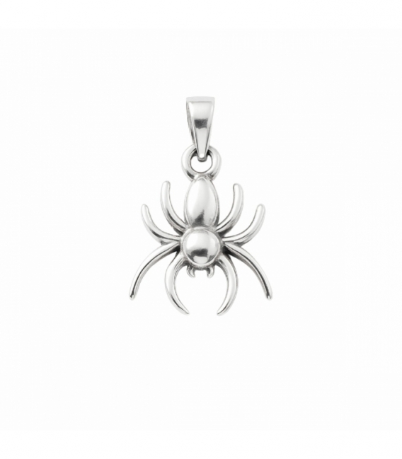 Colgante Plata Araña 16mm