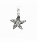 Pendentif Argent Étoile de Mer 15mm