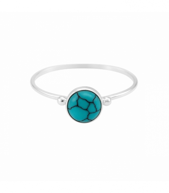 Anillo Plata Turquesa