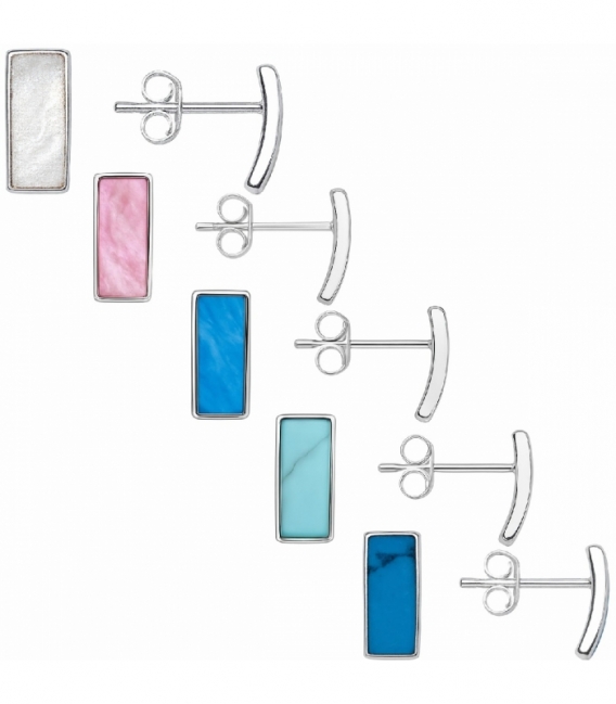 Pendiente Plata Diseño 11mm Precio Par