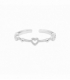 Anillo Plata Corazones