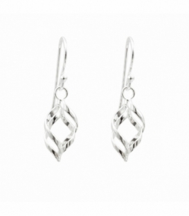 Boucle d'oreille Argent Spirale 19mm Prix Paire