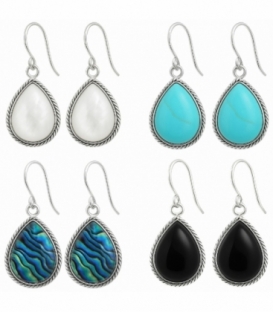 Boucles d’oreilles Argent Goutte 13mm Prix Paire