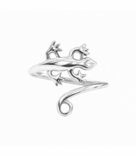 Bague Argent Lézard