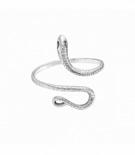 Anillo Plata Serpiente