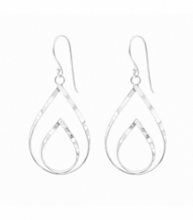 Boucles d'oreilles Argent Créateurs 25mm Prix Paire