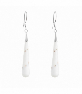 Pendiente Plata Cono 41mm. Precio Par