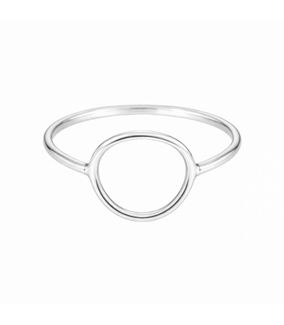 Anillo Plata Circulo Ø10mm