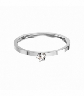 Anillo Acero 316L Circonita