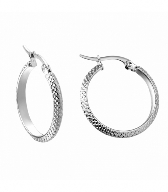 Boucles d’oreilles Acier 316L Créoles Prix Paire