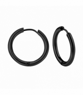 Boucles d’oreilles Acier 316L Noir Groseur 2.5mm Prix Paire