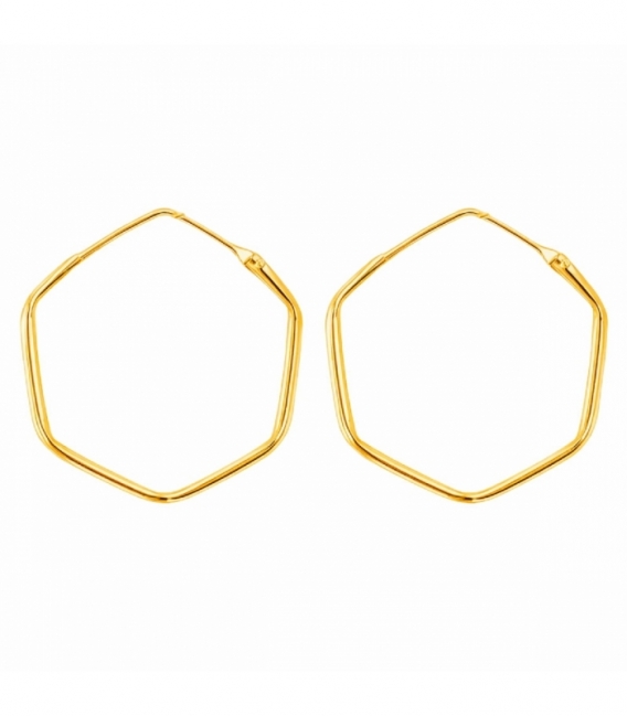 Aro Hexagonal Bañado 25mm Precio Par